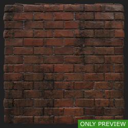 PBR Texture of Wall Bricks Dirty #2